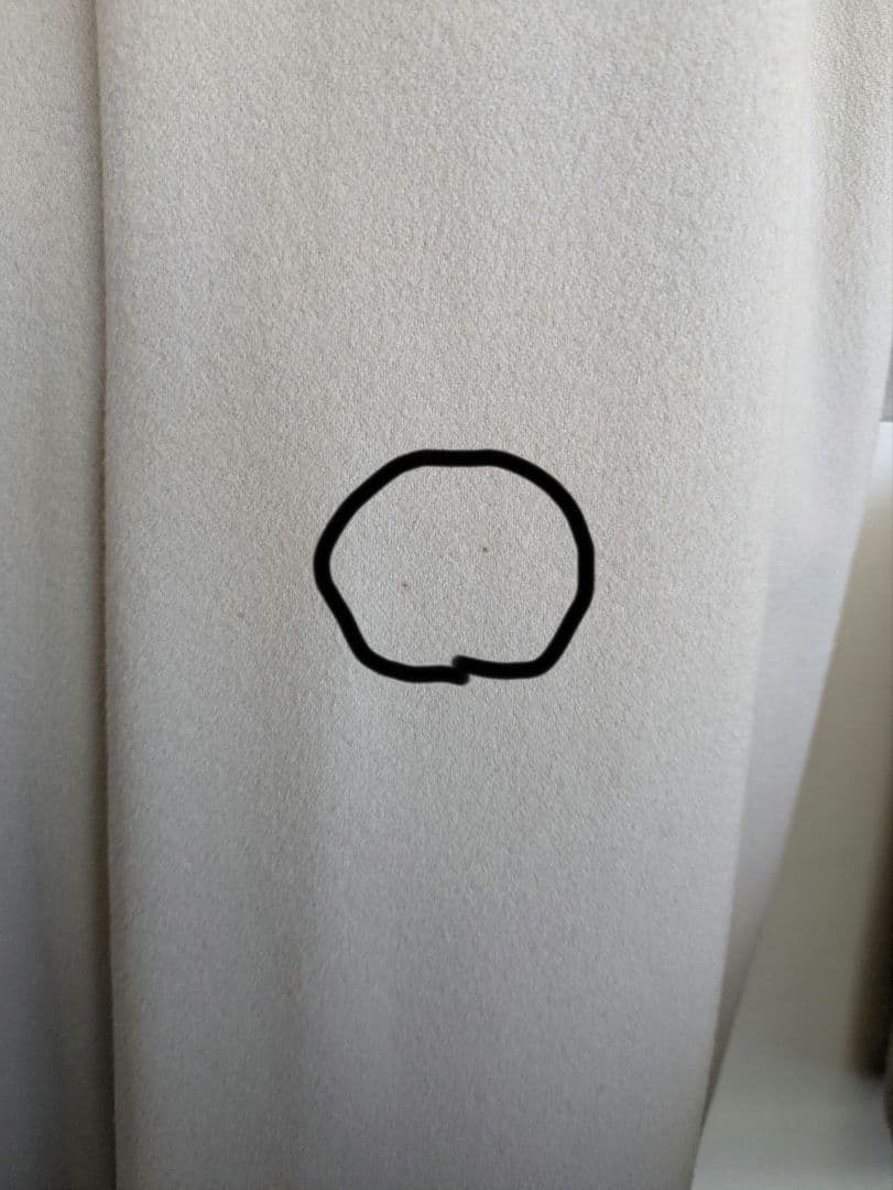 【TOMORROWLAND】ピュアカシミヤ100% ノーカラーコート サイズ34