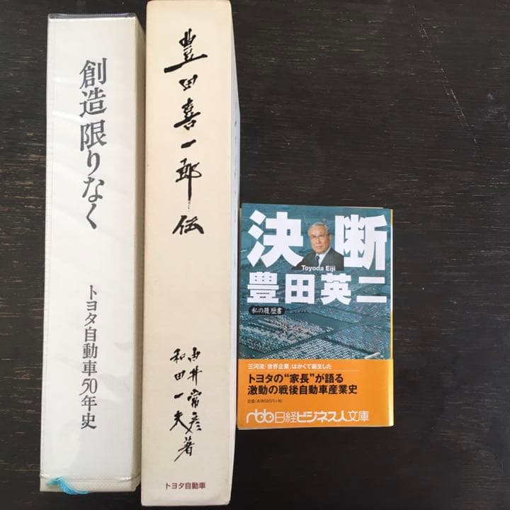 豊田喜一郎伝・創造限りなく（トヨタ自動車５０年史）・決断