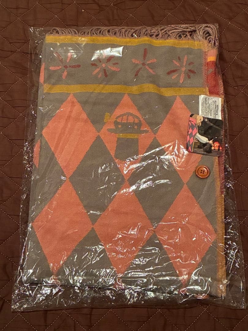 新品　ハウルの動く城 ボタン付ストール ハウルのマント
