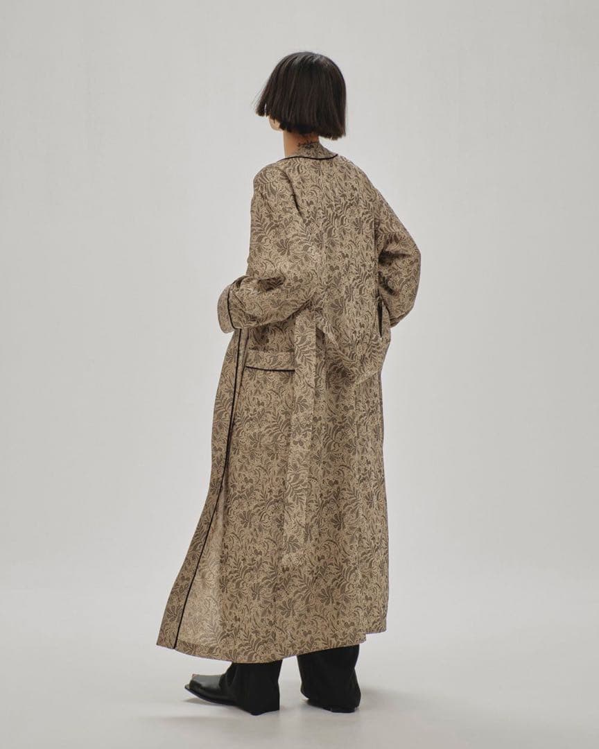 ジャケット・アウター TODAYFUL Jacquard Piping Gown