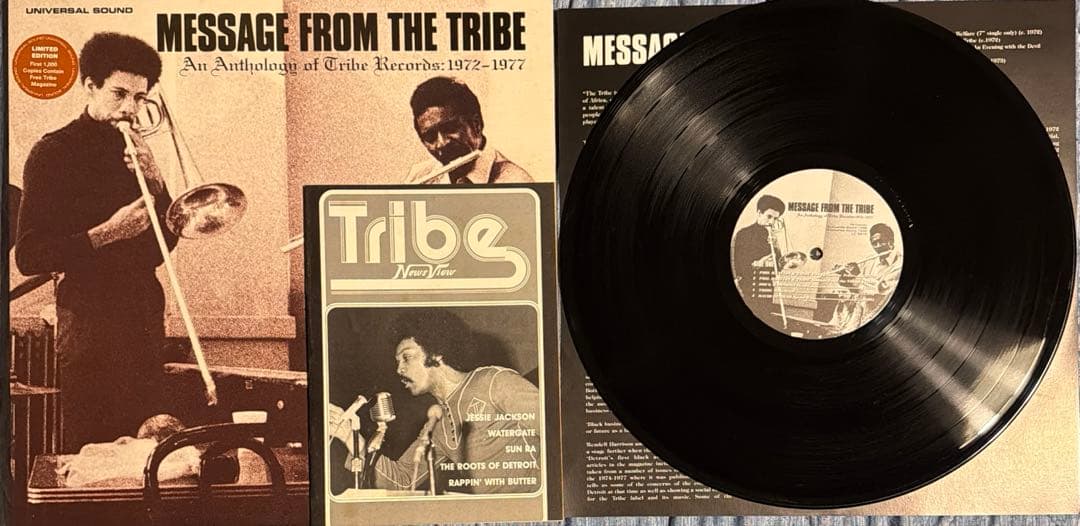 【超希少/小冊子付】Message From The Tribe 限定1000枚