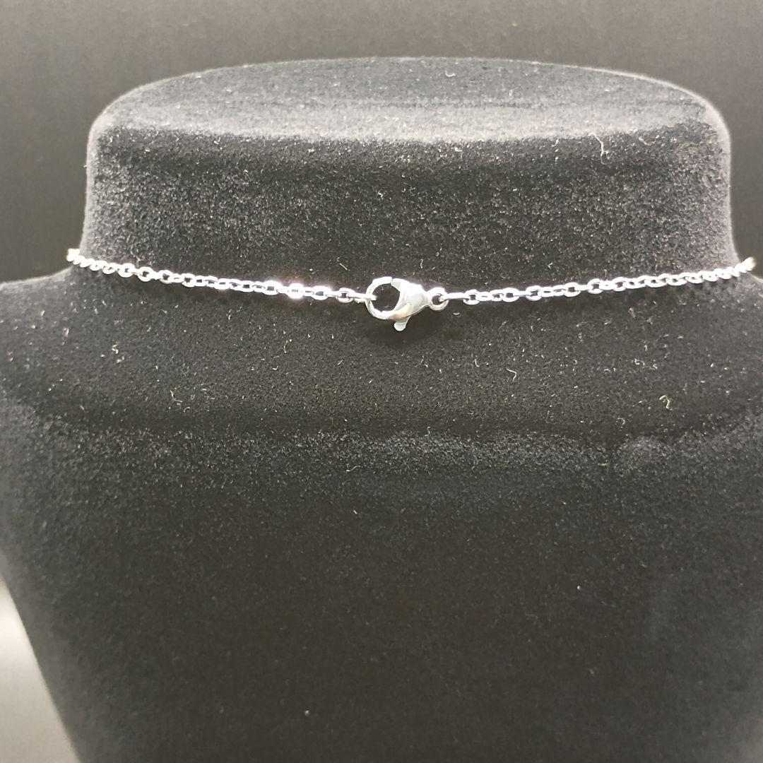 GUCCI Gプレート ネックレス 50cm SILVER925