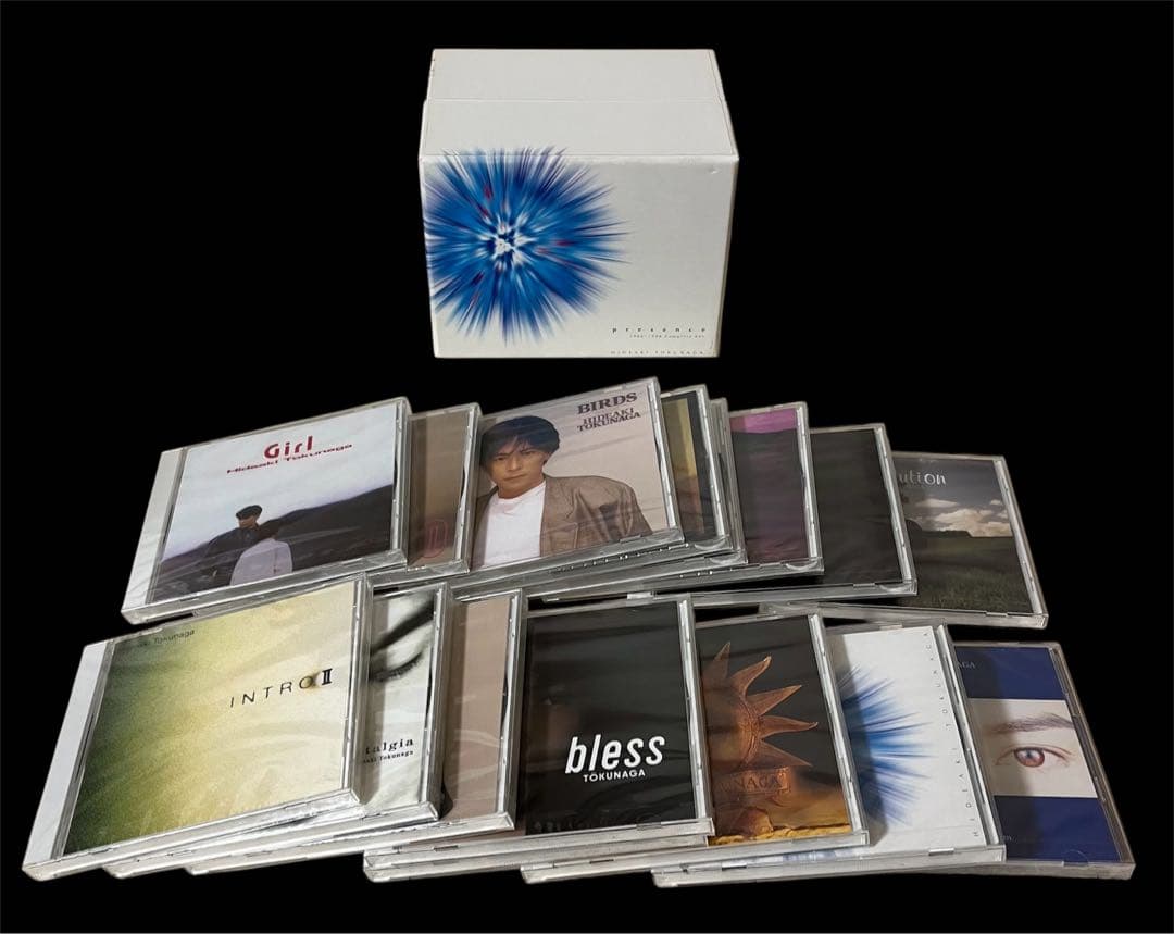 徳永英明☆未開封16CDボックスセット presence 1986~1998