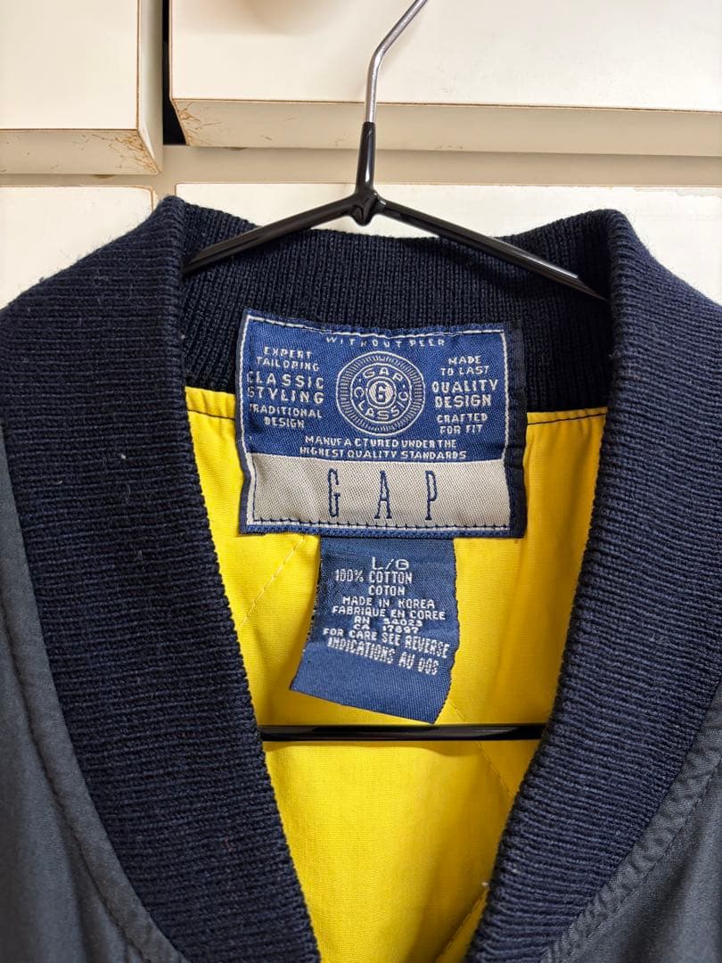 80s old GAP キルティングベスト