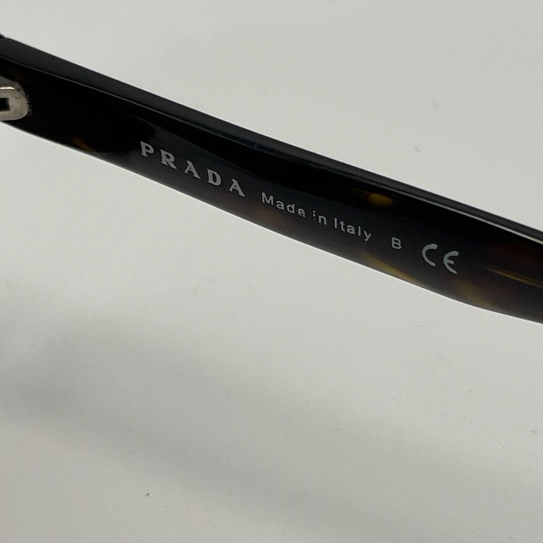 【美品】PRADA プラダ サングラス べっ甲調 SPR01M-A ケース付き