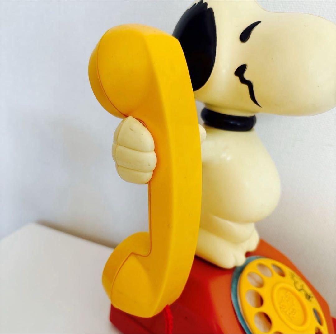 ヴィンテージ　スヌーピー おもちゃ電話