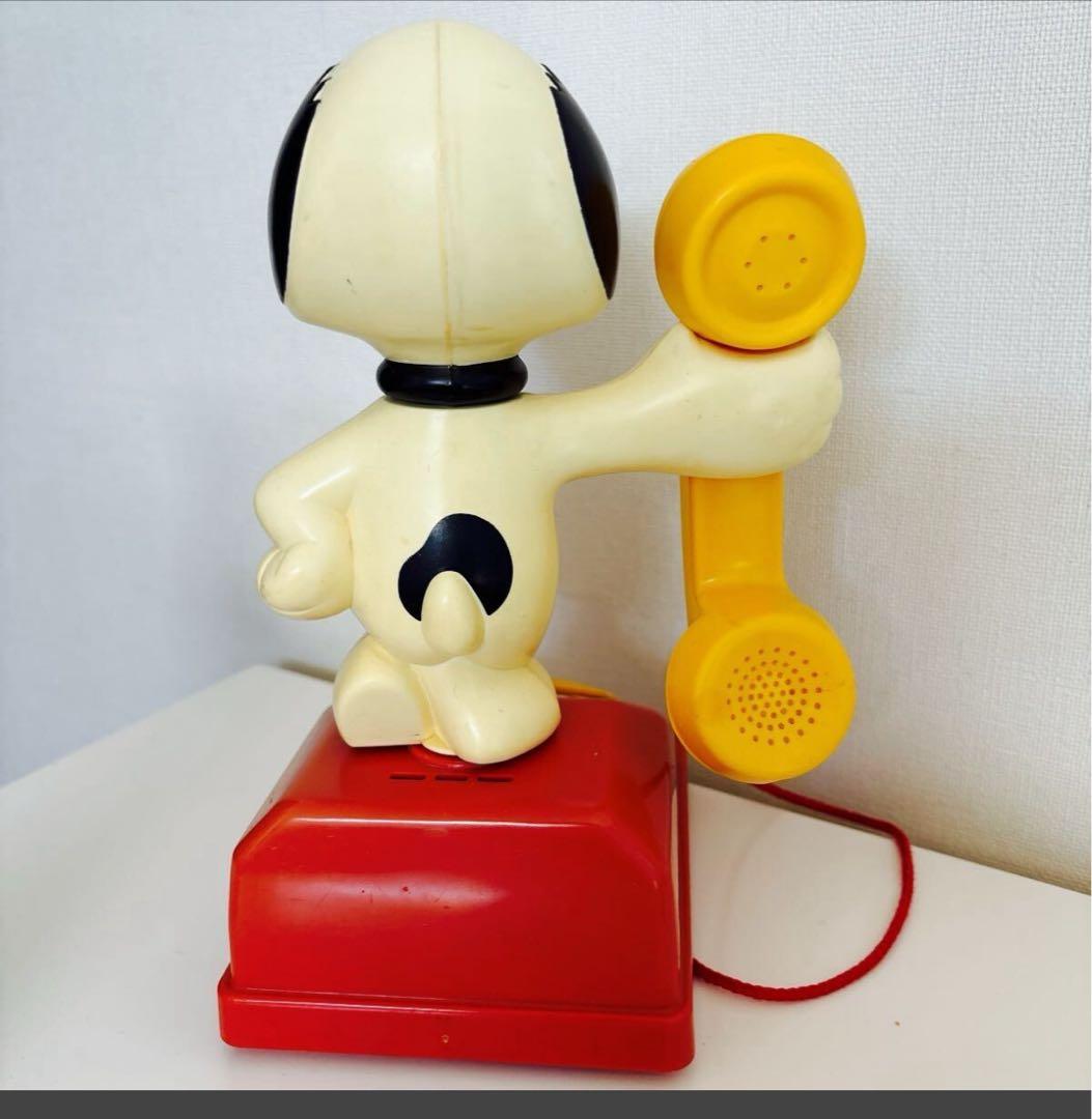 ヴィンテージ　スヌーピー おもちゃ電話