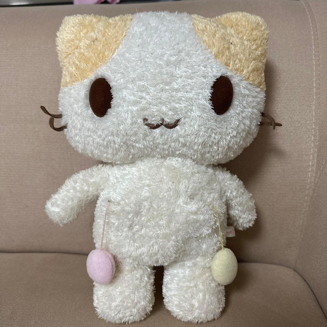 マシュマロみたいなふわふわにゃんこ　ぬいぐるみ　2006年製　レア