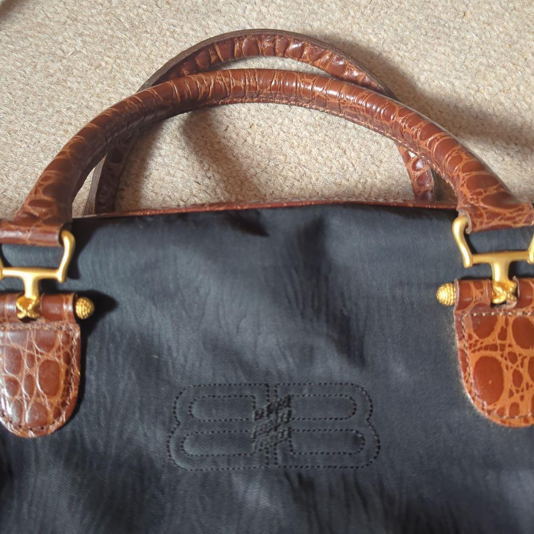 BALENCIAGAナイロンボストンバッグ ヴィンテージ品 バレンシアガ