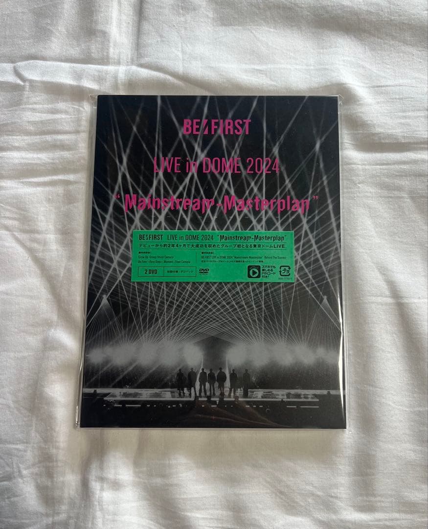 BE:FIRST　LIVE in DOME 2024　DVD 新品未開封