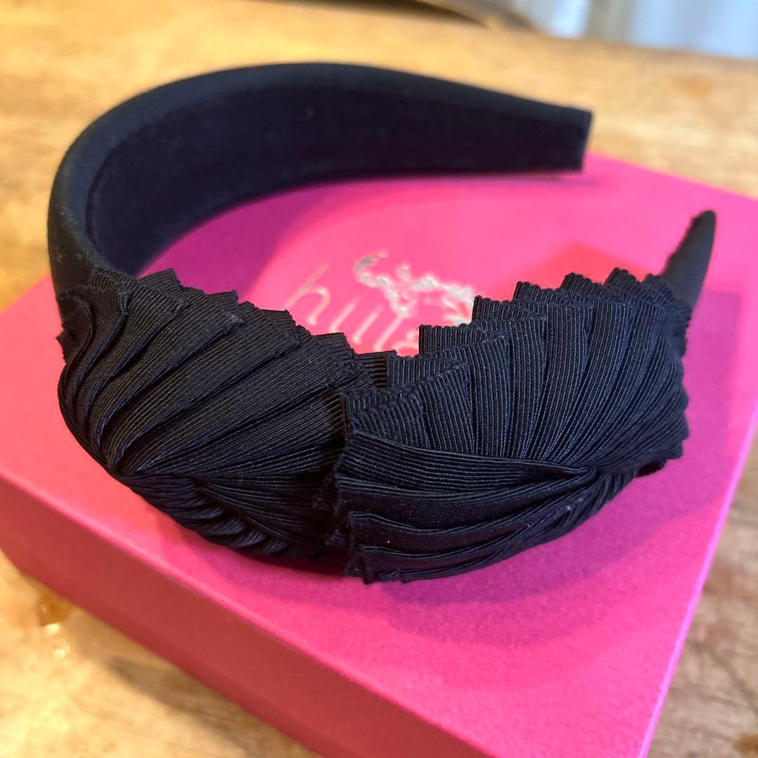 hiila カチューシャ　ブラック