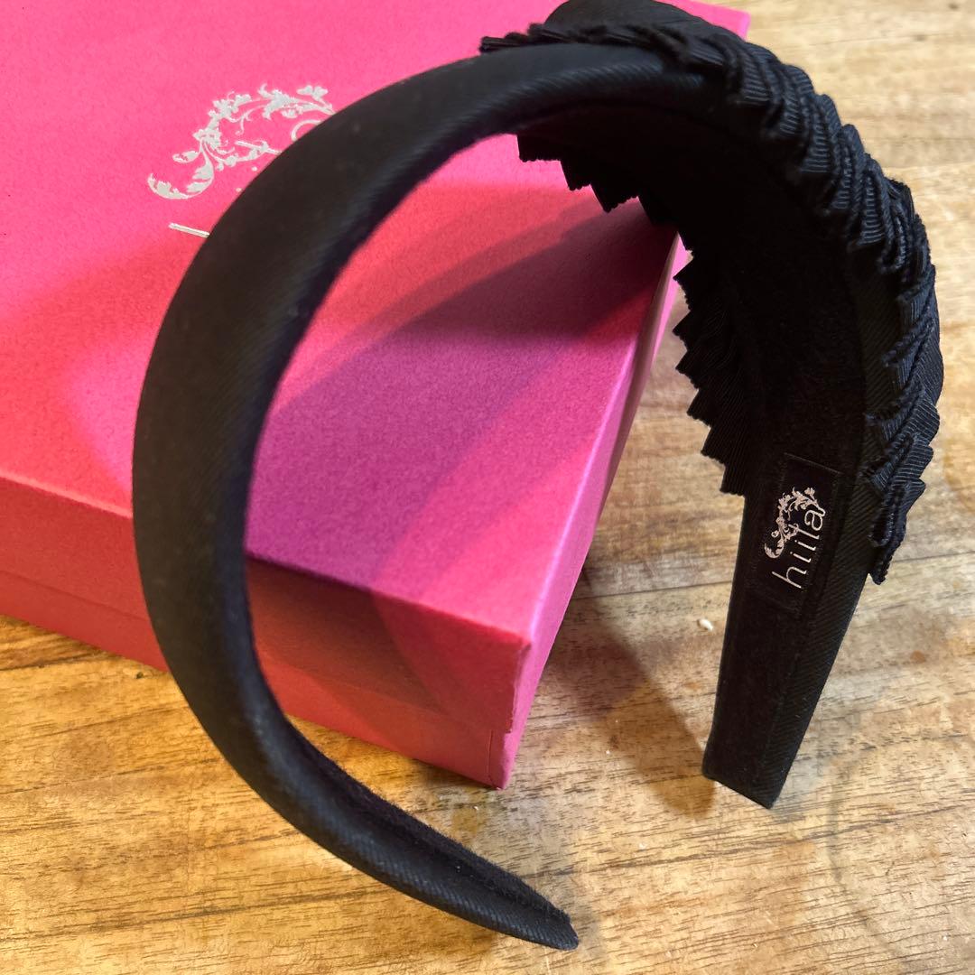 hiila カチューシャ　ブラック