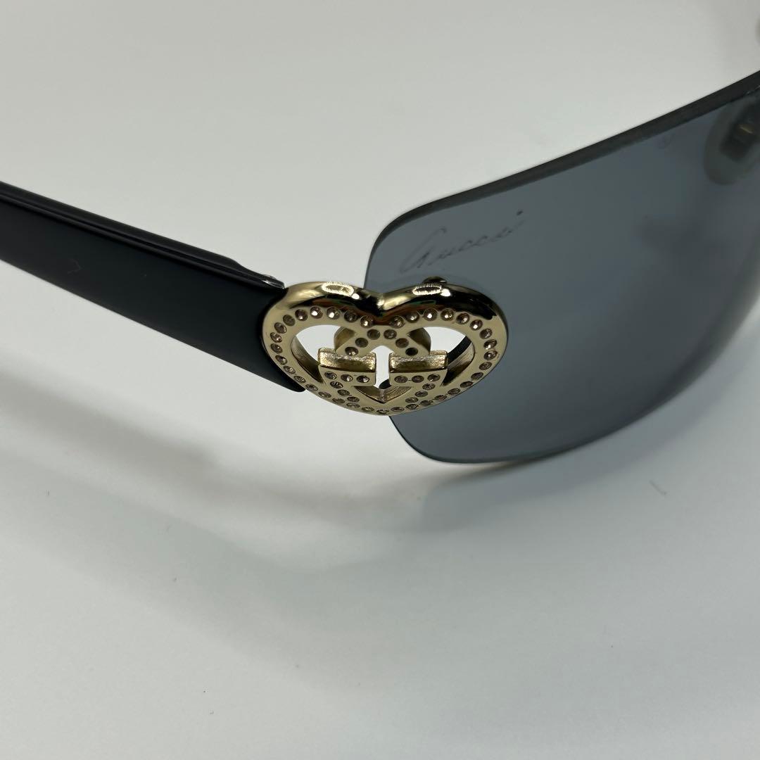 【希少】GUCCI グッチ サングラス ハートGGロゴ GG4201/S