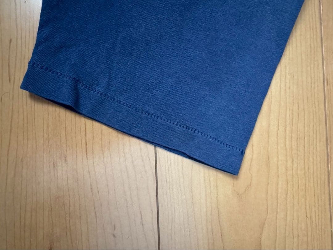 y*f様 old Stussy スカル刺繍 Tシャツ L ネイビー
