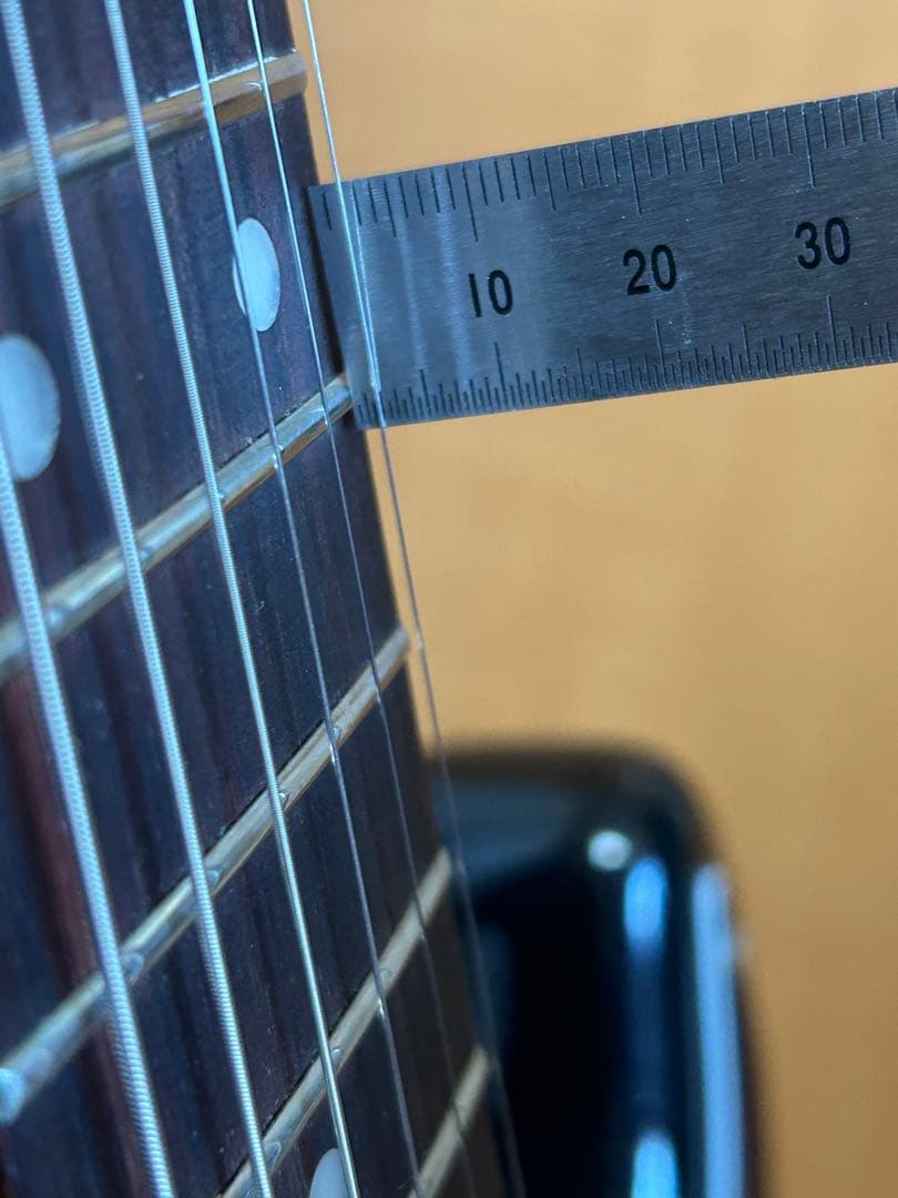 SELDER ブラック エレキギター ストラトキャスタータイプ　各部調整済み