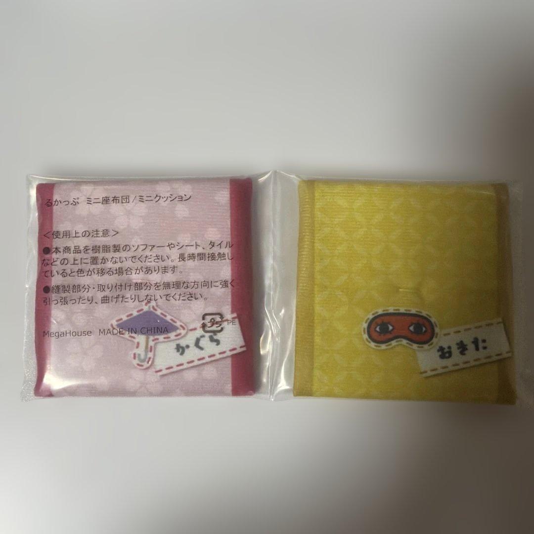 るかっぷ 銀魂 特典 座布団 神楽 沖田総悟
