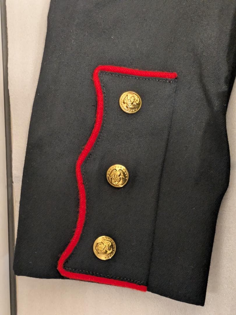 む*め様 アメリカ海兵隊 ブルードレス 制帽(全天候型)&ジャケット(伍長用)