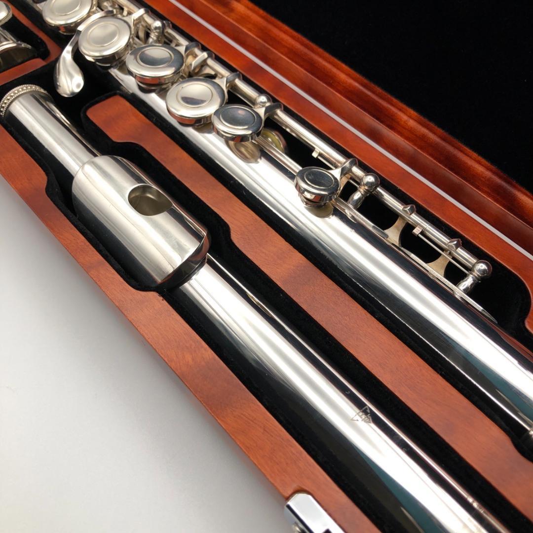 【分解整備・洗浄・調整済】頭部管銀製 SANKYO 三響 エチュード フルート