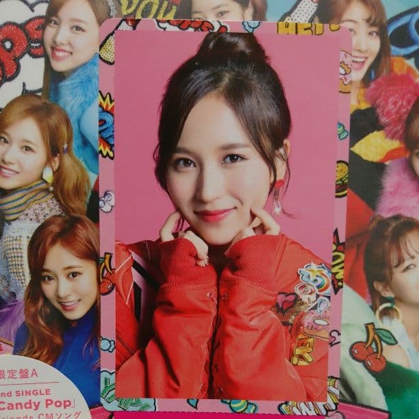 TWICE ミナ ハイタッチ券 & CD & ポスター & ライブグッズ