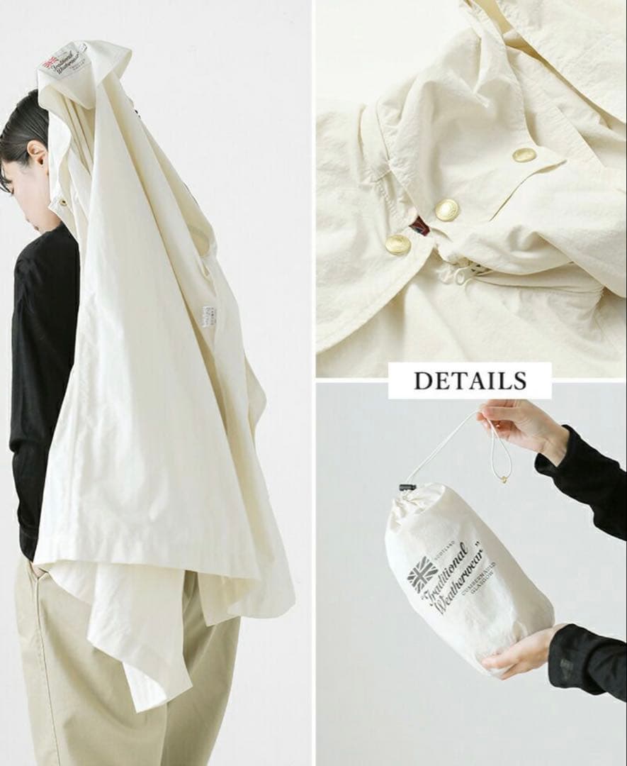 Traditional Weatherwear ホワイトロングコート