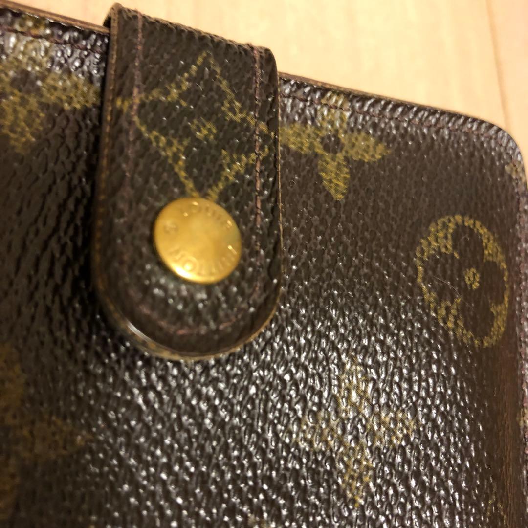 ルイ・ヴィトン 二つ折り財布 ブラウン