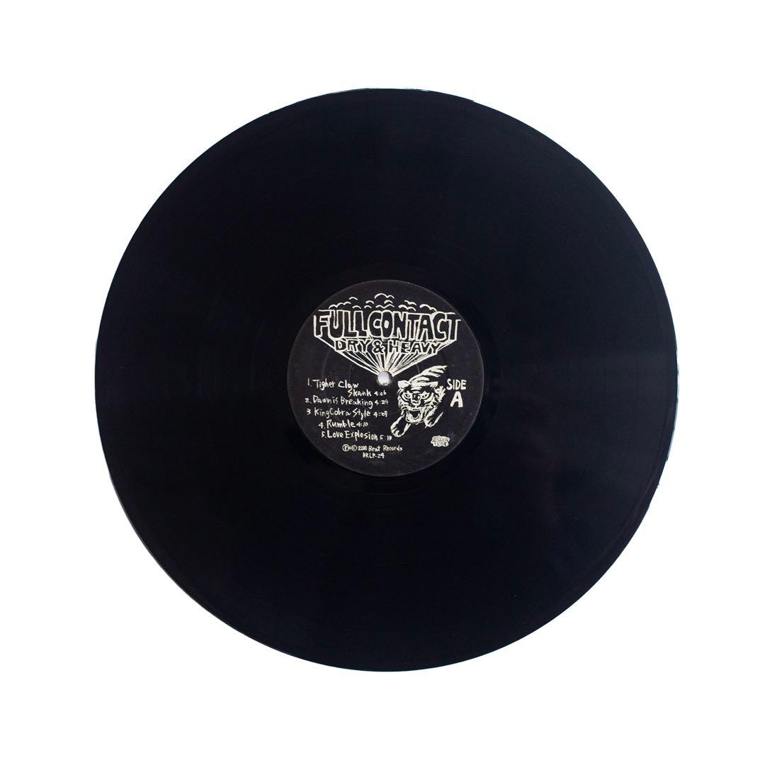 激レア盤 DRY & HEAVY / FULL CONTACT LP レコード