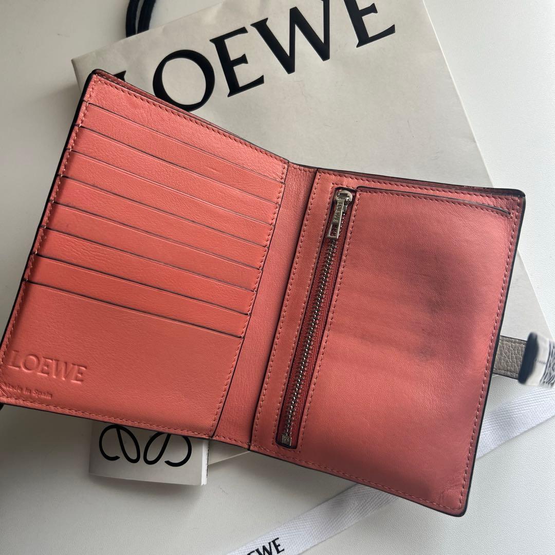 229 極上美品 LOEWE ロエベ 2つ折り財布