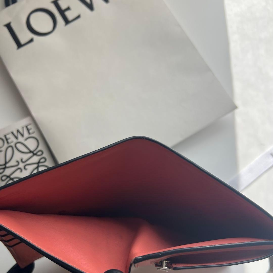229 極上美品 LOEWE ロエベ 2つ折り財布