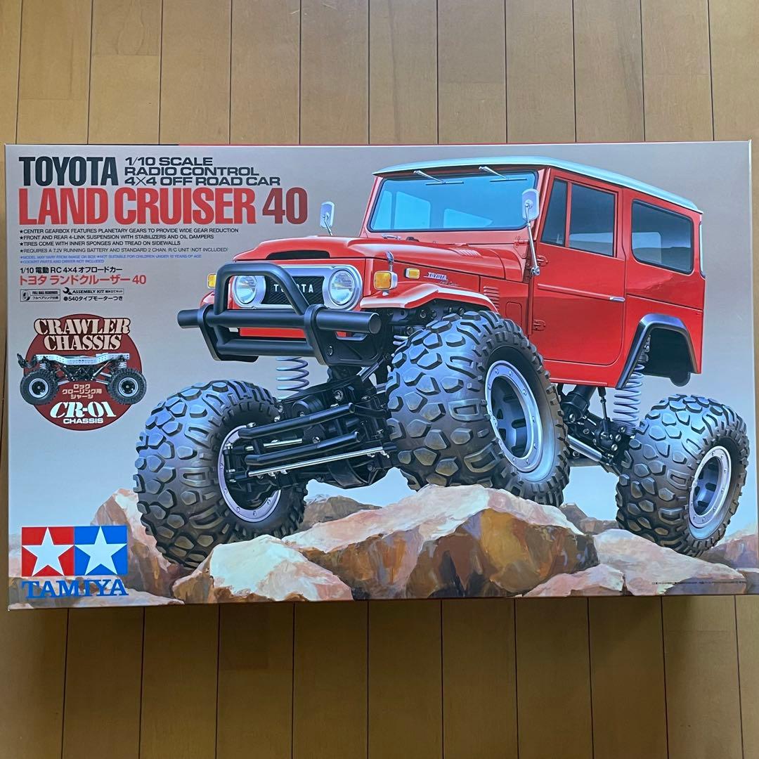 クローリングしない？　タミヤ　1/10トヨタ　ランドクルーザー40 (CR01)