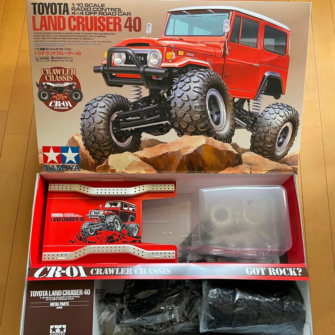 クローリングしない？　タミヤ　1/10トヨタ　ランドクルーザー40 (CR01)
