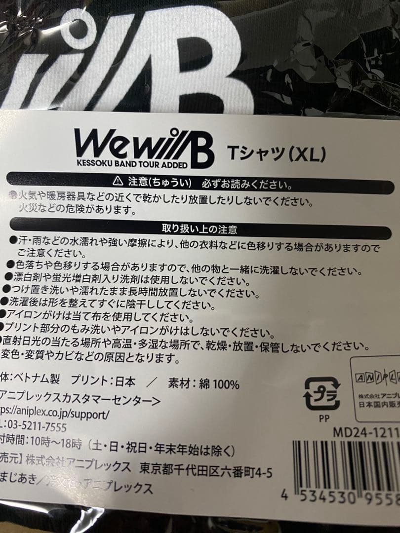【専用】結束バンド “We will B” Tシャツ&ビックシルエットTシャツ
