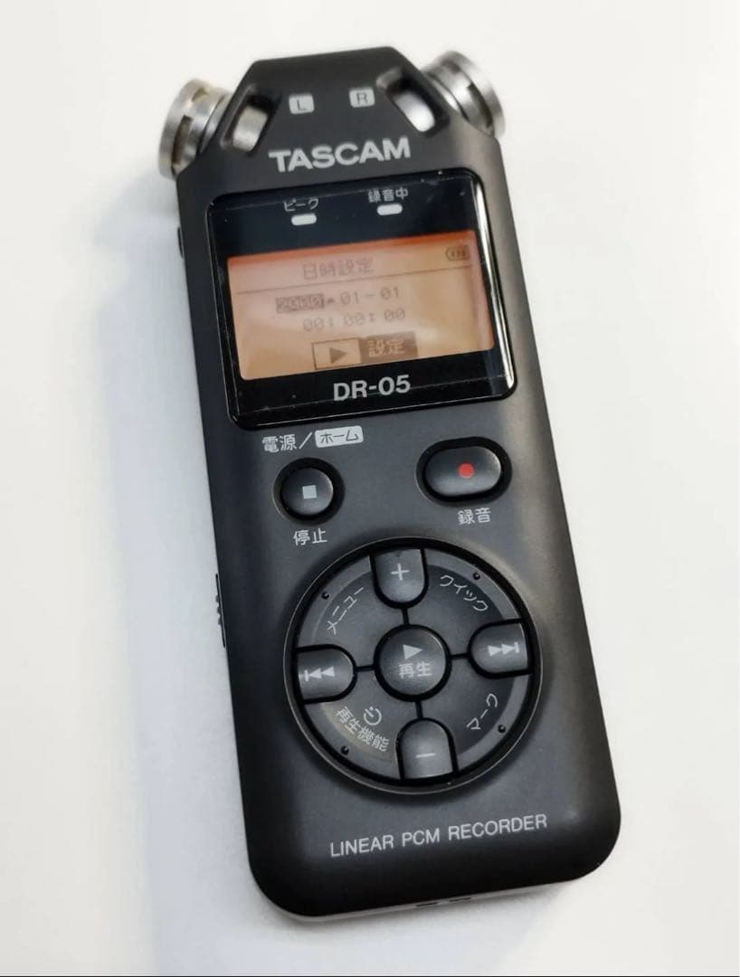 TASCAM リニアPCMレコーダー/DR-05/SDカード付き！