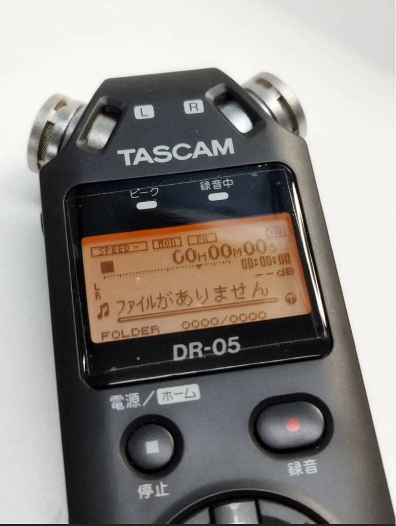 TASCAM リニアPCMレコーダー/DR-05/SDカード付き！
