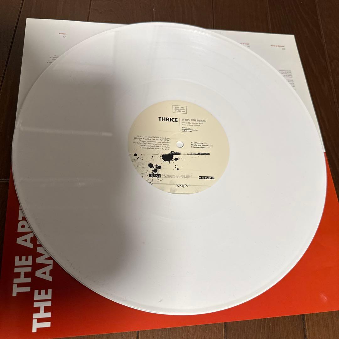 THRICE THE ARTIST IN THE AMBULANCE レコード