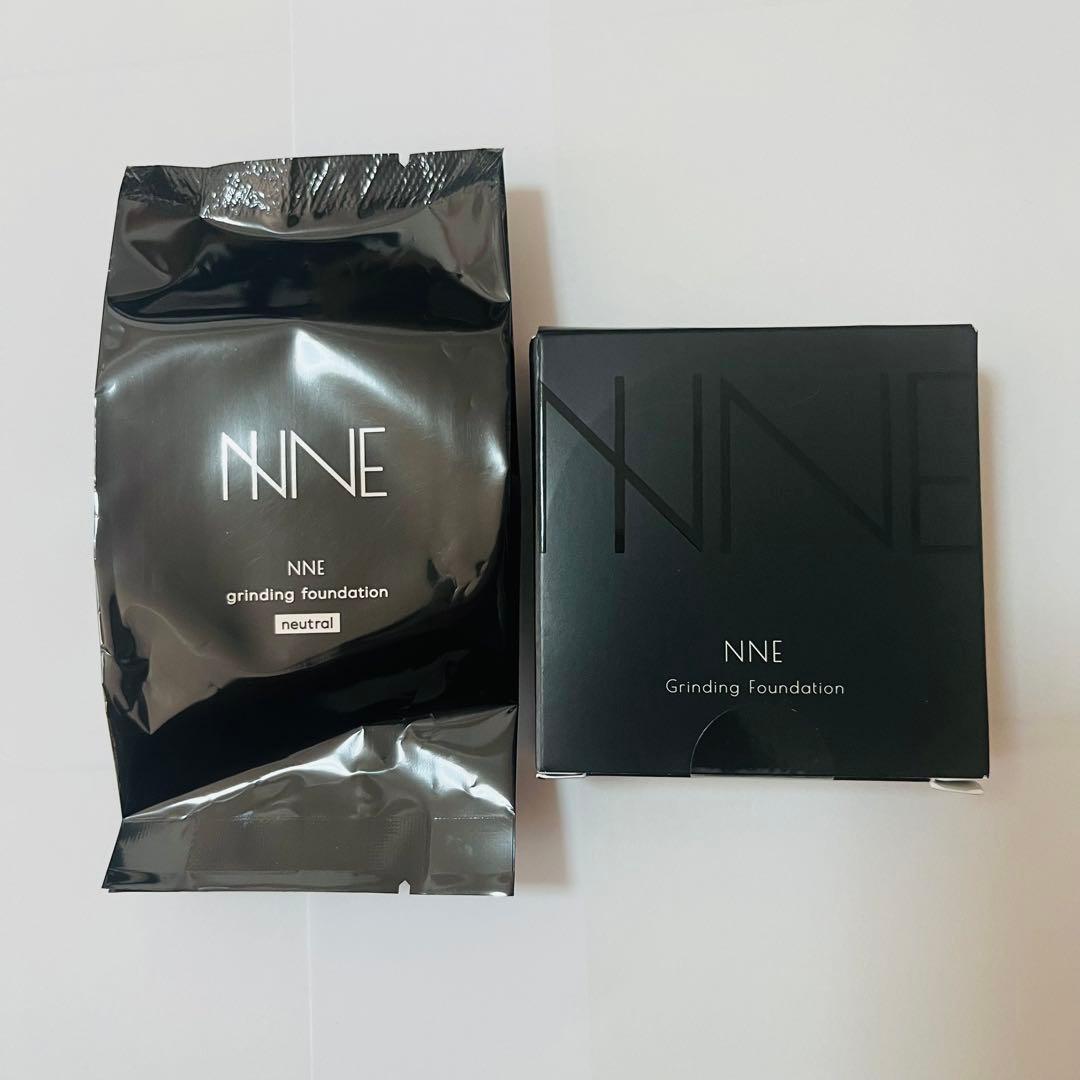 NNE グラインディングファンデーション リフィル 1個 + ケース 1個