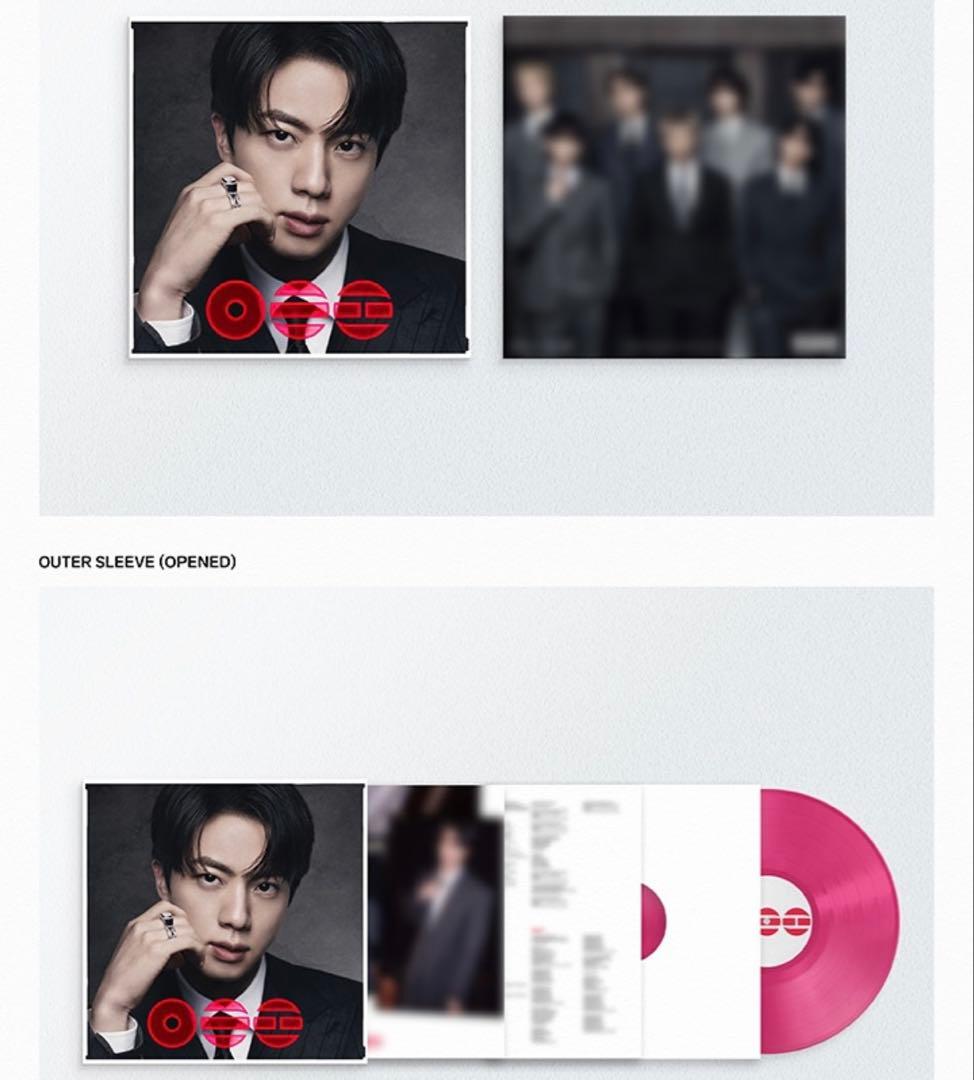 BTS ARIRANG JIN VINYL 未開封 Weverse トレカ追加！