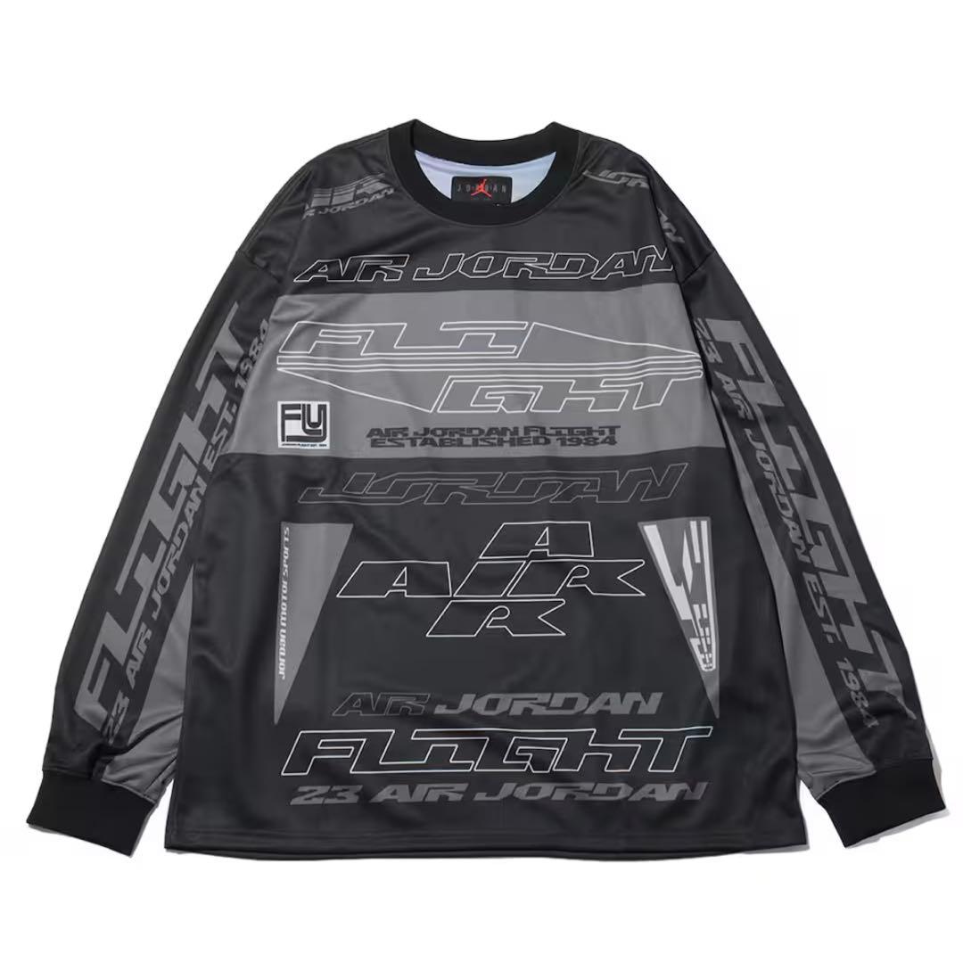 【美品】平野紫耀 JORDAN BRAND M J MVP AOP LS TOP