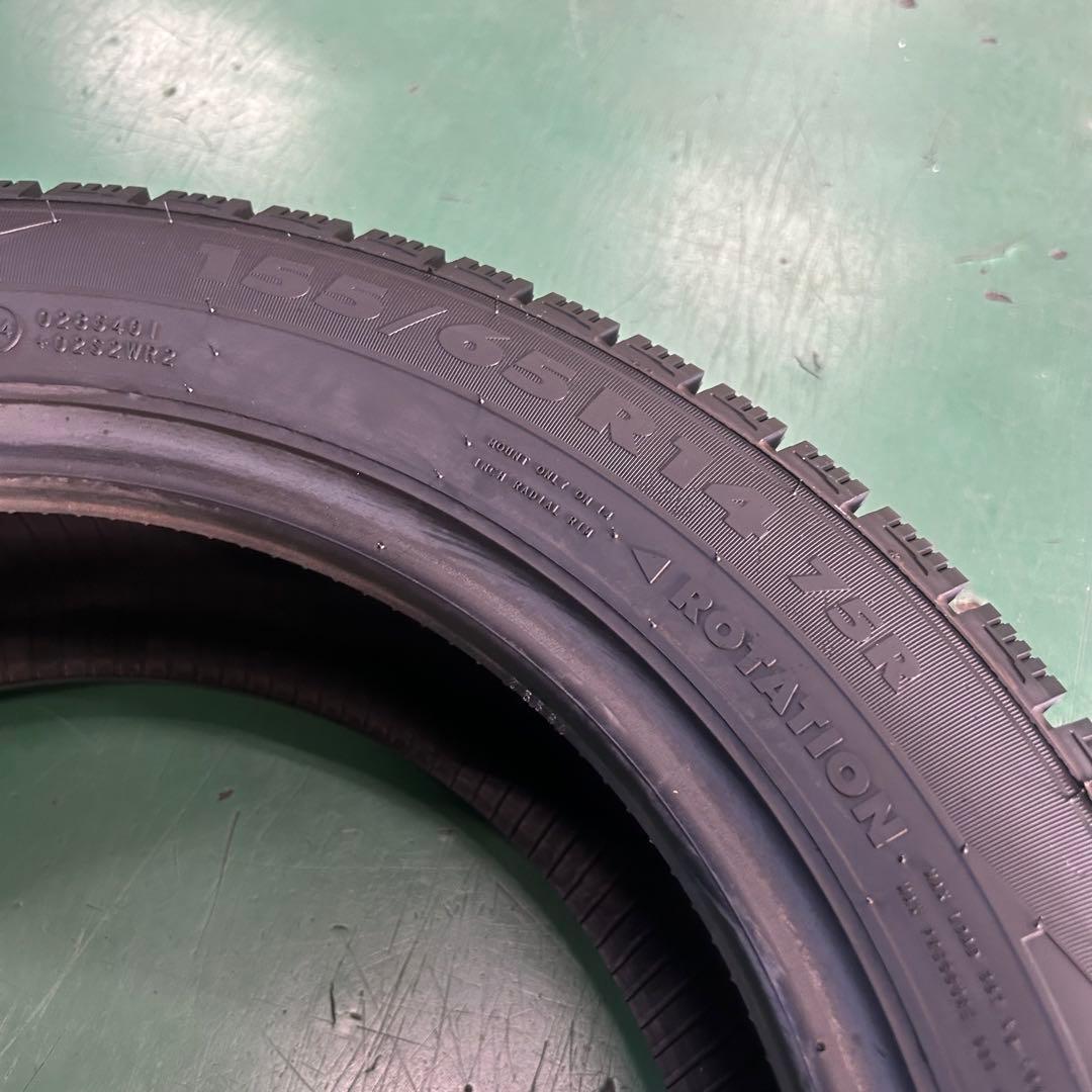 新品同様！中古スタッドレス　155/65R14　ノキアン4本セット　軽自動車用