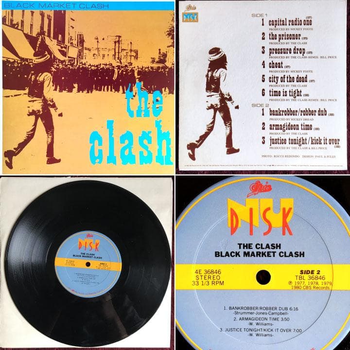 The Clash Black Market Clash 10インチ LP US
