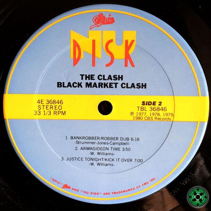 The Clash Black Market Clash 10インチ LP US