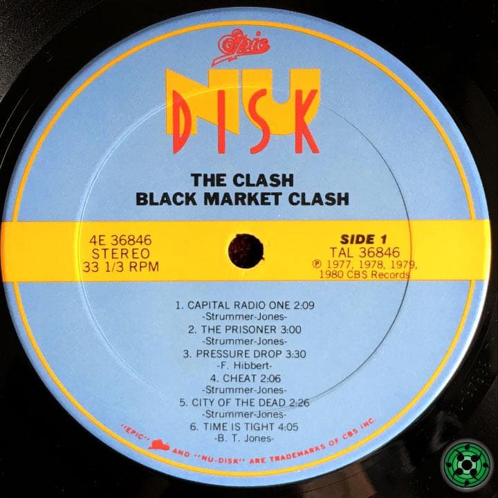 The Clash Black Market Clash 10インチ LP US