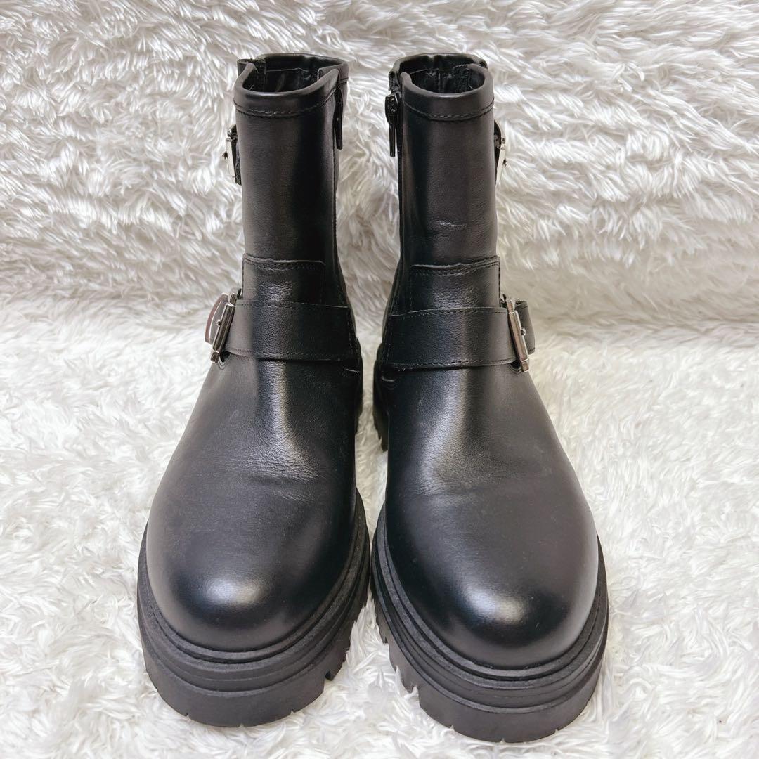 REMME レメ エンジニアブーツ ショートブーツ 黒 24cm