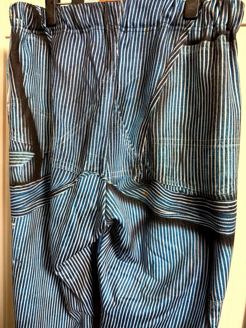 TALKING ABOUT THE ABSTRACTION デニム転写パンツ