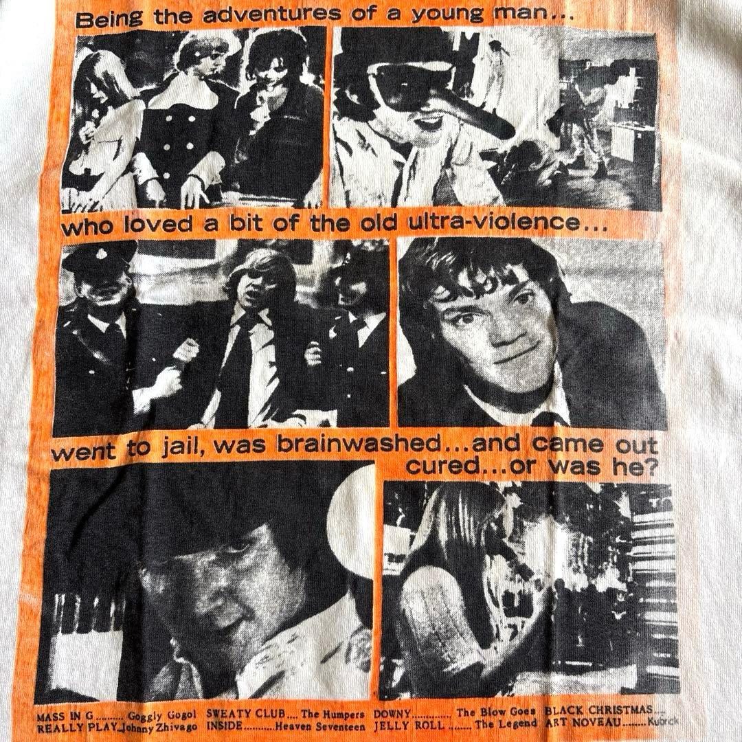 90s モスキートヘッド　時計じかけのオレンジ　Tシャツ 当時物　ヴィンテージ