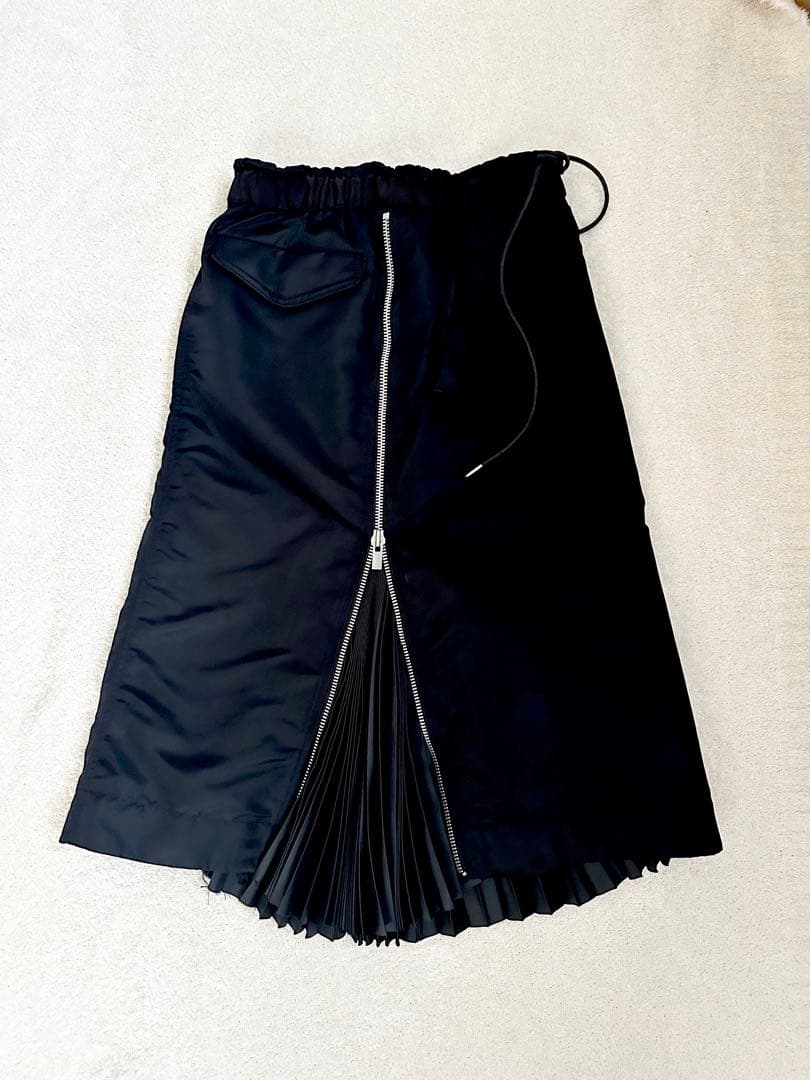 スカート sacai MA-1 Skirt / Nylon Twill Skirt