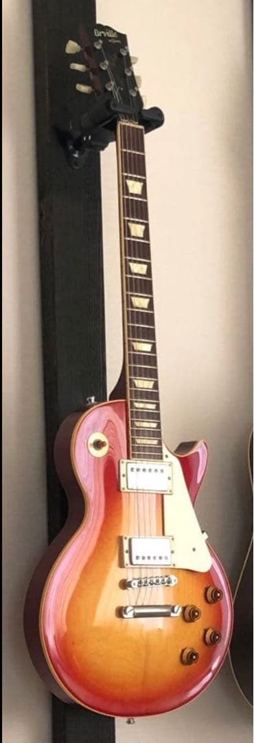 希少 上位機種 無垢 Orville by Gibson LPS-57C 富士弦