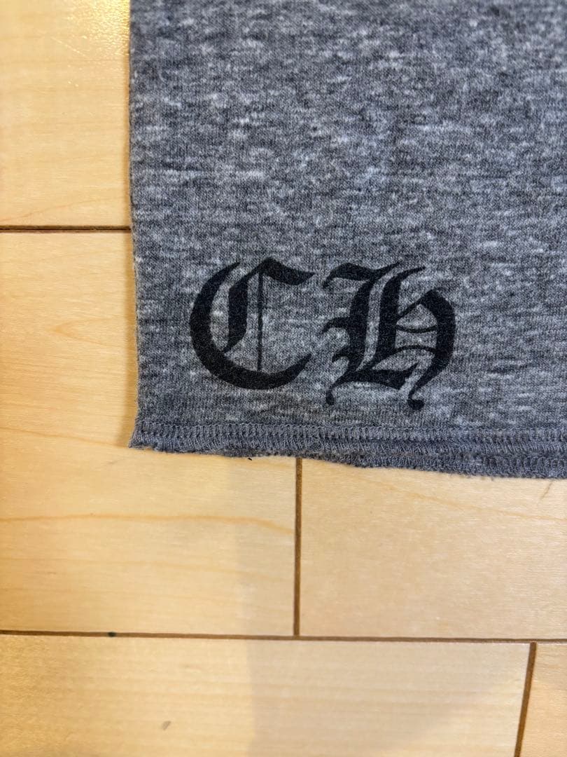 CHROME HEARTS ヘンリーネック　グレー　クロムハーツ　M 正規品