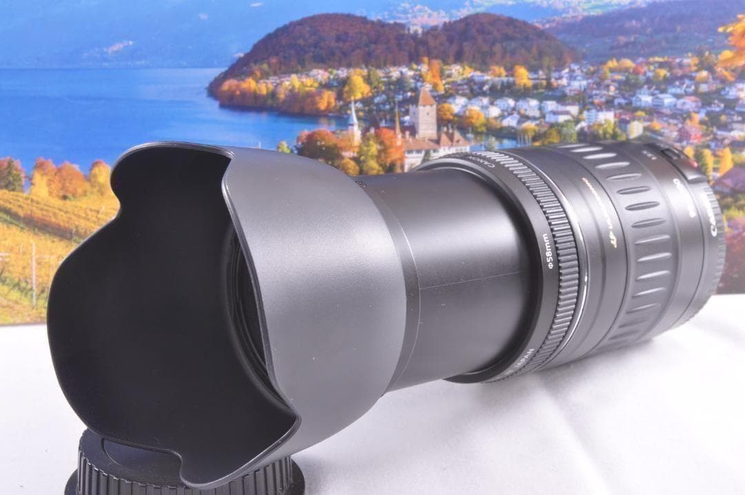 Canon EF 90-300mm USM フード付キヤノン 望遠ズーム 整備済