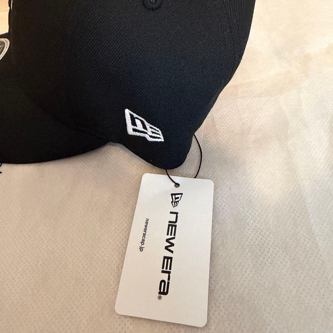RHC ロンハーマンブラック NEW ERA 9FIFTY Rロゴ キャップ