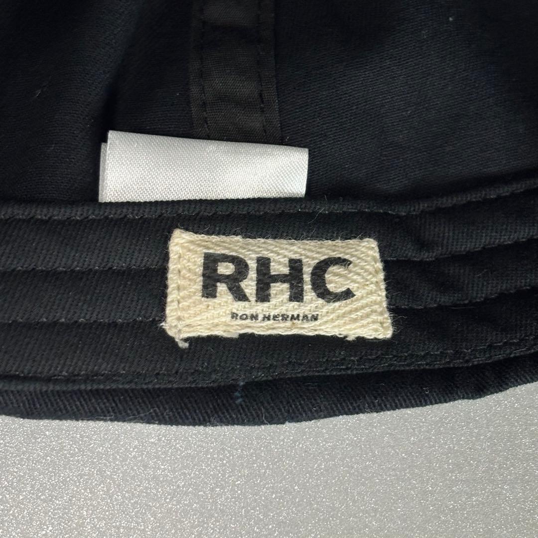 初 ロンハーマン キャップ 帽子 Rロゴ RHC ブラック ホワイト